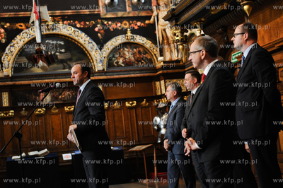 Gdansk. Wizyta Komitetu Stalych Przedstawicieli  przy...