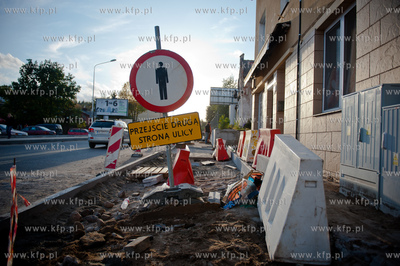 Gdansk. Remont ul. Lostowickiej oraz budowa nowego...