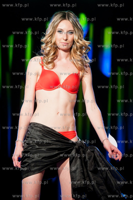 Gdansk. Klub Kwadratowa. Wybory miss Politechniki Gdanskiej.
Nz...