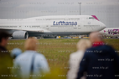 Gdansk. Rebiechowo. Ladowanie najdluzszego samolotu...