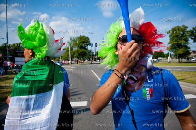 Gdansk. Fanzone - Strefa Kibica. Relacja meczu Mistrzostw...