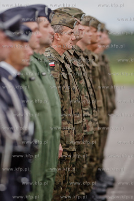 22 Baza Lotnictwa Taktycznego w Malborku. Uroczystosc...