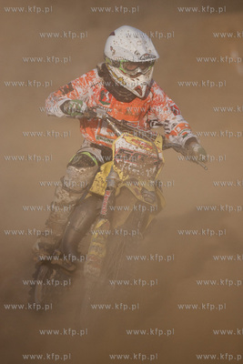 Gdansk. Tor motocrossowy przy ul. Starogardzkiej. Zawody...