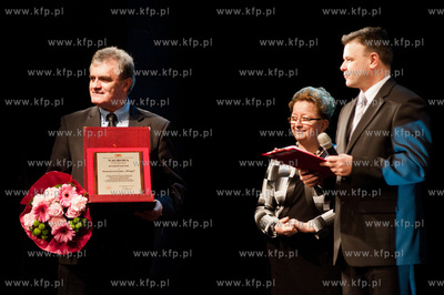 Gdansk. Teatr Miniatura.  Uroczystosc wreczenia nagrod...