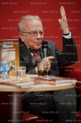 Gdansk. Biblioteka Manhattan w CH Manhattan. Spotkanie...