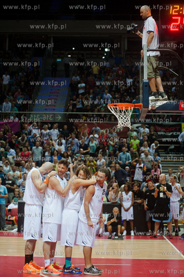 Sopot. Ergo Arena. Mecz pokazowy kosyzkowki Gortat...