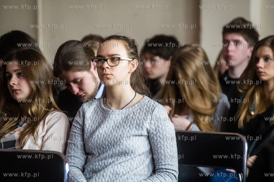 Gdansk. VIII Liceum Ogolnokształcace. Lekcja edukacji...