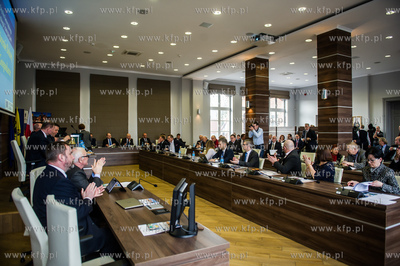 Tczew. Urzad Miasta. Wyjazdowa sesja Sejmiku Wojewodztwa...