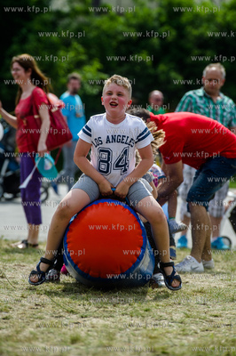 Gdansk. Teren przy Stadione Energa. Festyn Rodzinny...