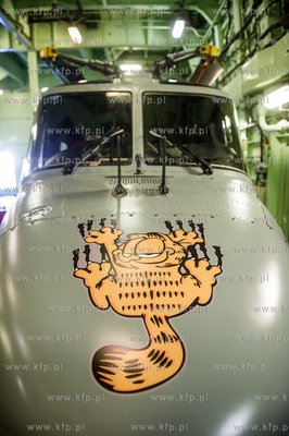 Gdynia. Nabrzeże Francuskie. Wizyta robocza fregaty...