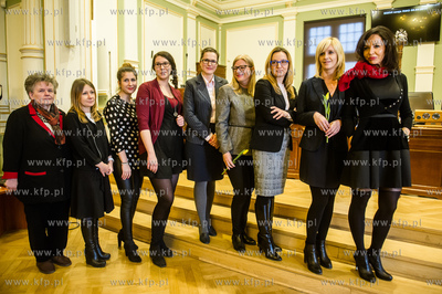 Gdansk. Nowy Ratusz. XXXVI Sesja Rady Miasta Gdanska....