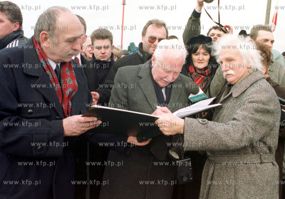    Ostatni prezydent RP na wychoadztwie Ryszard Kaczorowski...