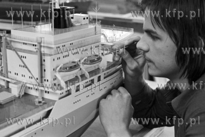 Modelarnia statków działająca przy Stoczni Jachtowej...