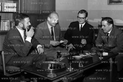 Żeglarz kapitan Leonid Teliga z wizytą w redakcji...