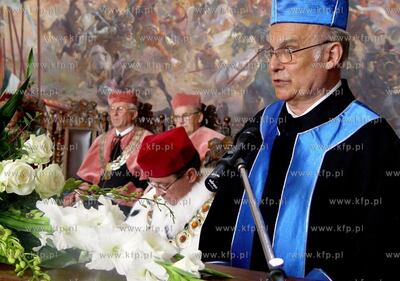 Nadanie tytulu doktora honoris causa Uniwersytetu Gdanskiego...