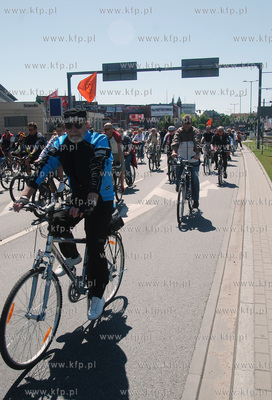 Najwieksza w Polsce uliczna demostracja rowerowa czyli...