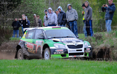 Linia. Odcinek specjalny  6-go Rajdu Lotos Baltic Cup.
W...