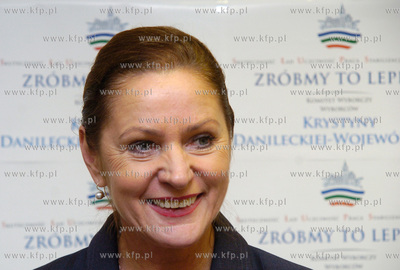 SlupskKrystyna Danilecka-Wojewodzka z Komitetu Wyborczego...
