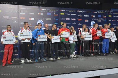 Gdynia. Hala widowiskowo - sportowa. Mistrzostwa Swiata...