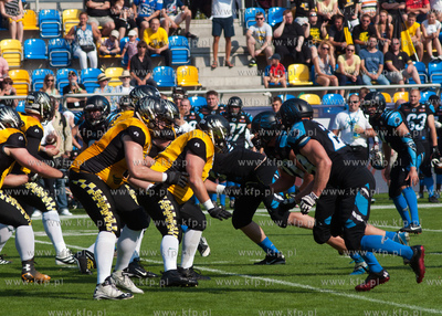 Gdynia. Stadion Miejski. Futbolisci Seahawks znow mistrzami...
