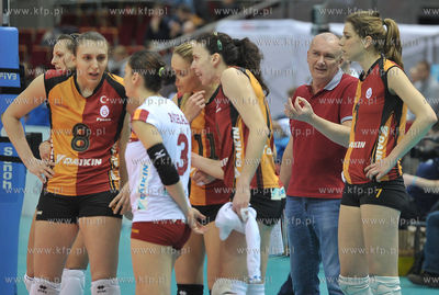 Ergo Arena Sopot Gdansk. Polfinal Pucharu CEV. PGE...