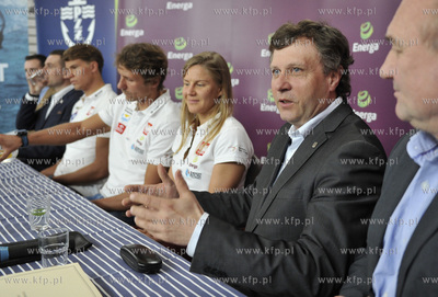 Sopot. Sopocki Klub Zeglarski. Spotkanie z windsurferka...