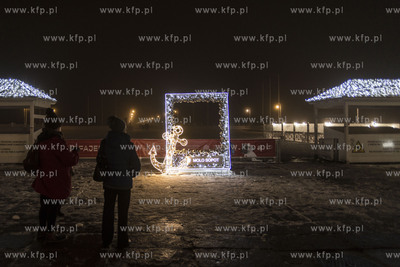 Sopot. Iluminacje świetlne przy molo.
21.12.2018
fot....