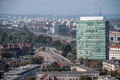 Gdańsk widziany z wieży mariackiej. 03.09.2024. Fot....