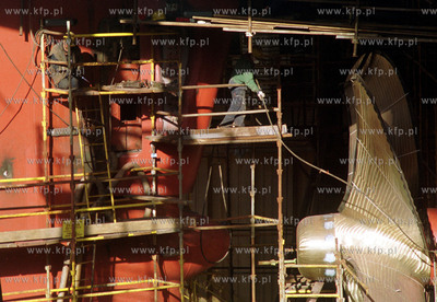 Stocznia Gdynia16.02.2002fot. Wojtek Jakubowski /KFP