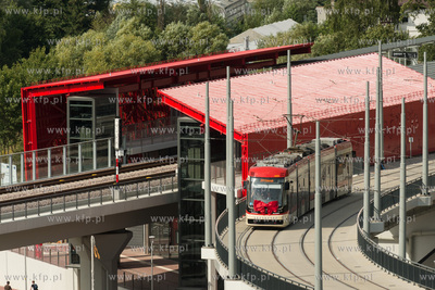 Dzisiaj na gdanska Morene pojechal pierwszy tramwaj....