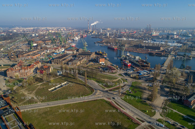 Gdansk, Mlode Miasto, tereny dawnej Stoczni Gdansk....