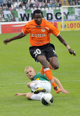 Mecz pilkarski ekstraklasy Lechia Gdansk - Zaglebie...