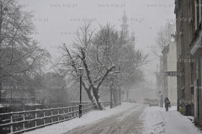 Gdansk zima. ul. Na Piaskach.11.01.2013 Fot. Maciej...