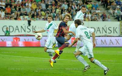 PGE ARENA w Gdansku. Super-Mecz miedzy Lechia Gdansk,...