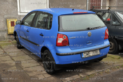 Samochody z rejestracjami spoza Gdanska zaparkowane...