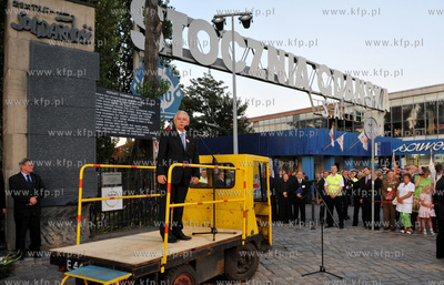 Uroczystosci rocznicy podpisania porozumien sierpniowych...