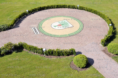 Viva Oliva swieto gdanskiej dzielnicy Oliwa. Mandalę...