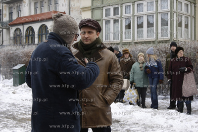 Sopot - plan zdjeciowy filmu "Chwila nieuwagi, czyli...