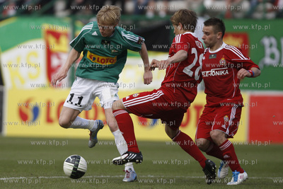 Gdansk. Mecz o mistrzostwo ekstraklasy. Lechia Gdansk...
