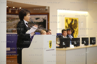Obrady Sejmiku Wojewodztwa Pomorskiego. Nz Hanna  Zych-Cisoń.
28.11.2011
fot....
