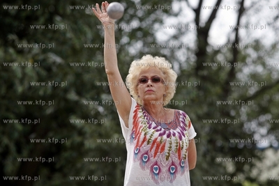Gdansk. Park Reagana. Festiwal Gry w Petanque w Gdańsku...