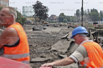 Gdansk. Budowa ul. Nowa Walowa.
04.07.2013
fot. Krzysztof...