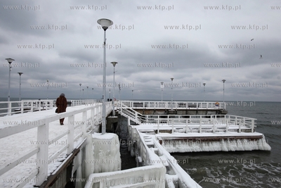 Molo w Gdansku Brzeznie.
27.01.2014
fot. Krzysztof...