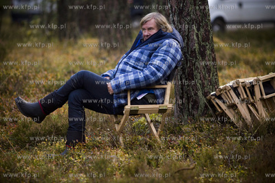 Lasy piaśnickie koło WejherowaPlan zdjęciowy filmu...