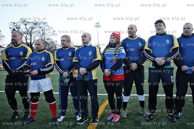 Stadion Ogniwa Sopot. Noworoczny mecz rugby.
01.01.2016
fot....