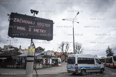 Gdańsk Wrzeszcz. W związku z zagrożeniem epidemicznym...