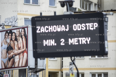 Gdańsk Wrzeszcz. W związku z zagrożeniem epidemicznym...