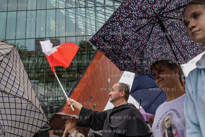 Protest pod Muzeum II Wojny Światowej przeciwko usunięciu...