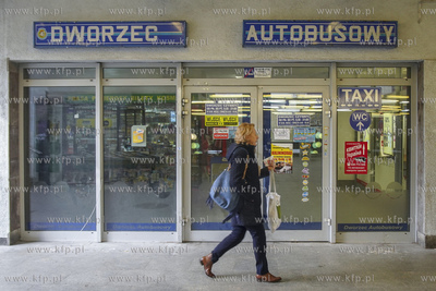 Gdańsk, ul. 3 Maja. Podzemne wejscie na Dworzec PKS....