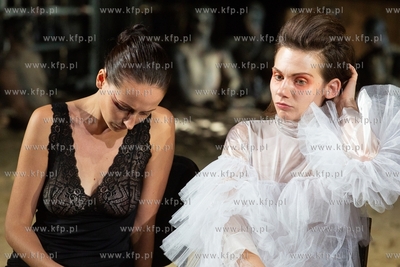 Gdańsk, Teatr Wybrzeże. Próba medialna spektaklu...